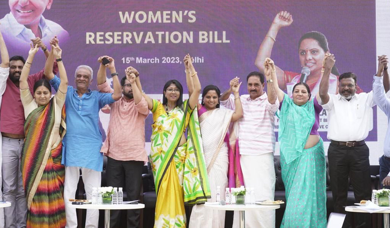 Bharat Jagruthi Round Table: Opposition demands Women’s Reservation Bill in Parliament