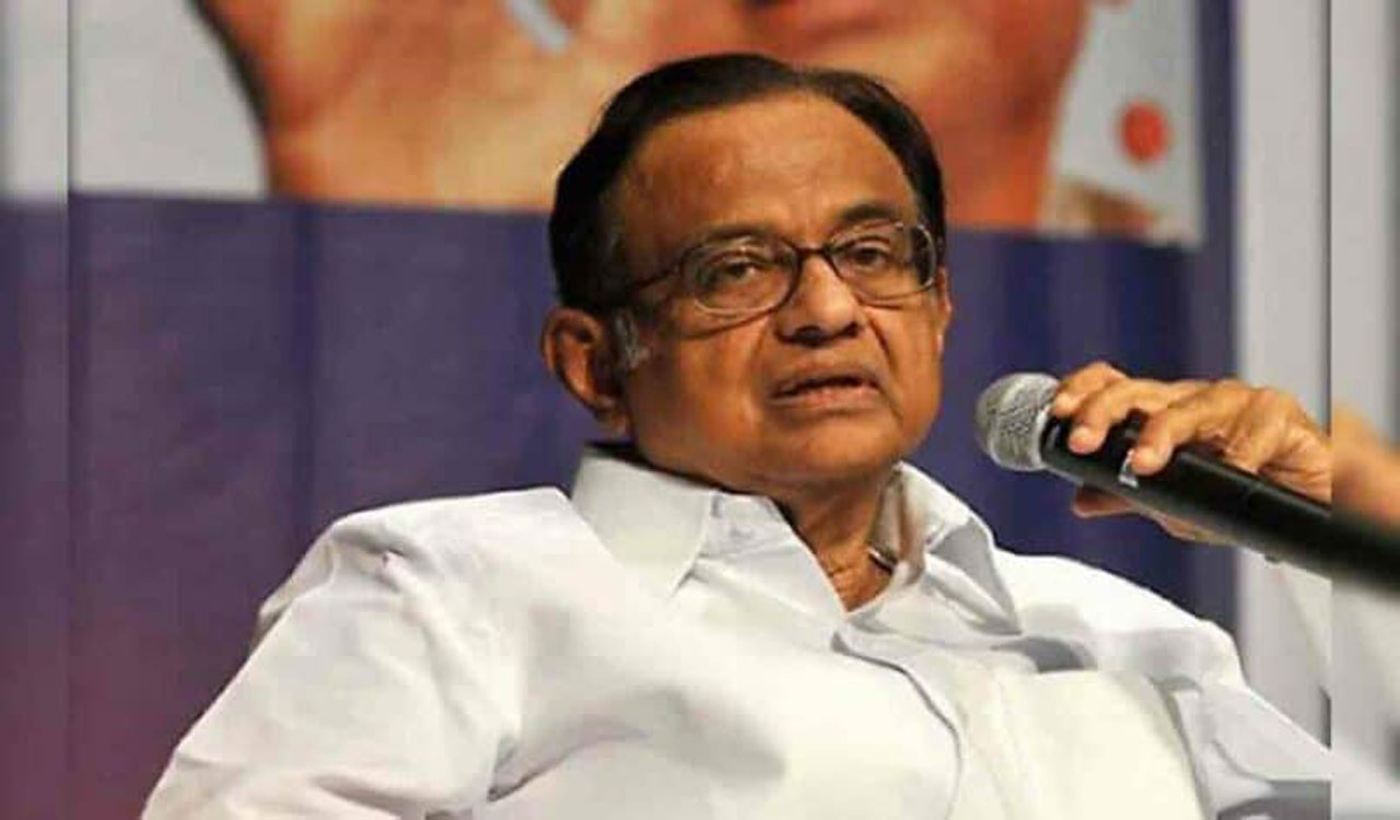 Indian economy losing steam, says Chidambaram