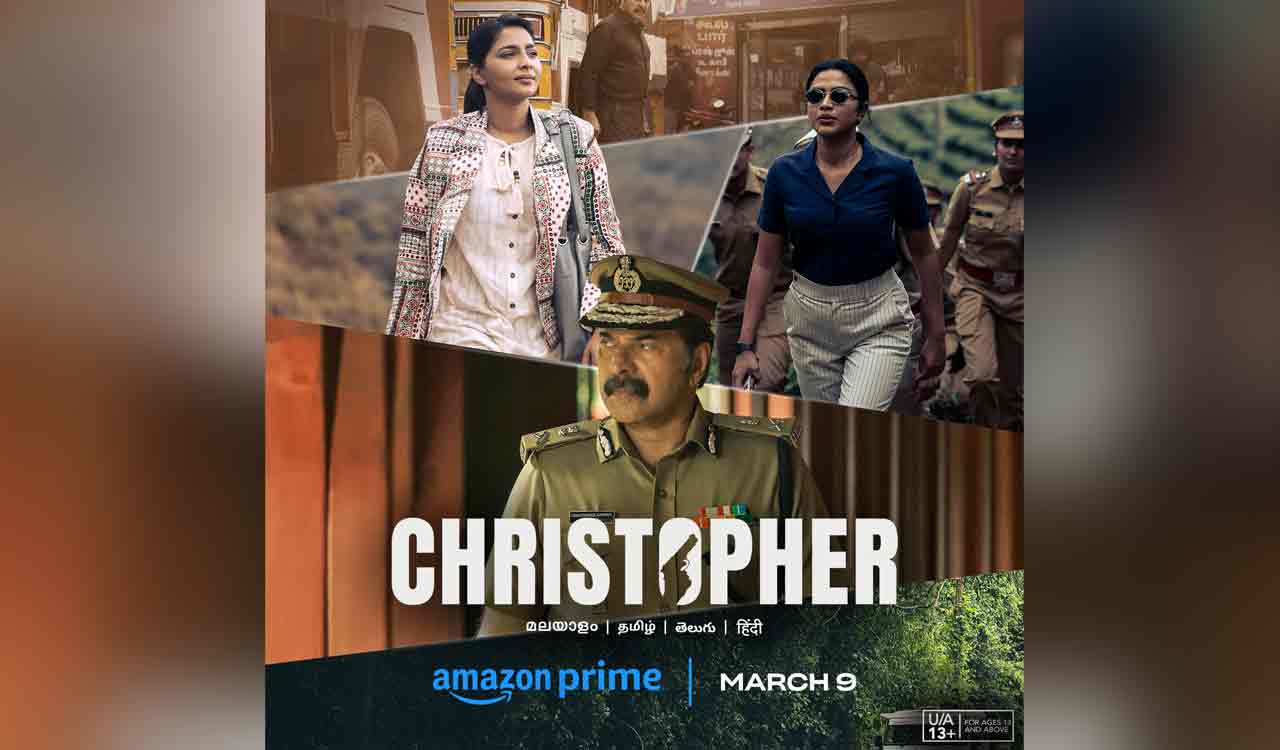 Prime Video to premiere Mammootty-starrer crime drama ‘Christopher’ on March 9