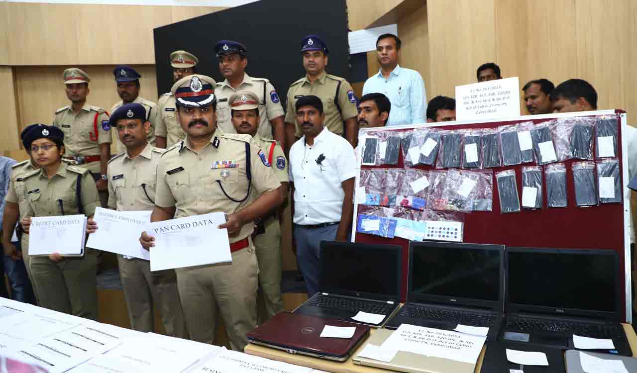 Cyberabad Police arrest gang for selling personal data of 16.8 crore citizens