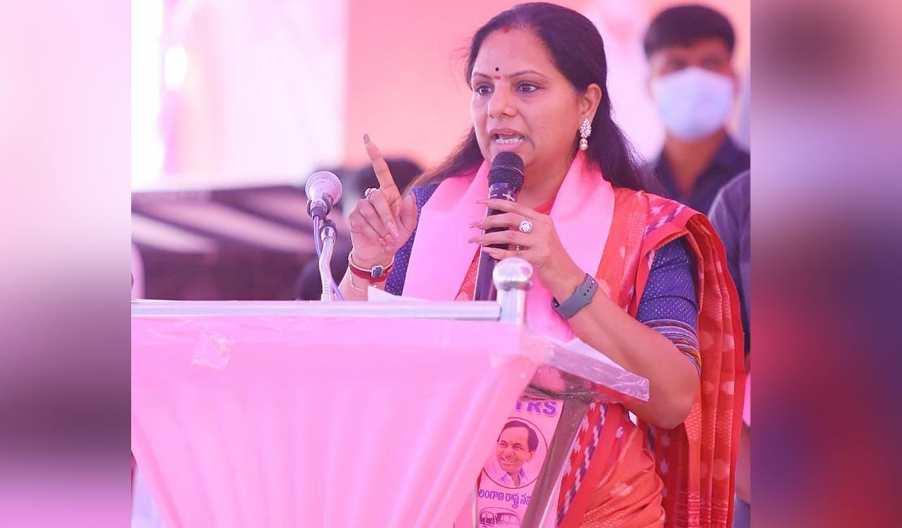 Telangana will not bow down: MLC Kavitha