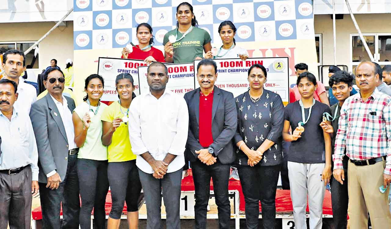 Athletics: Nandini, Srinivas hog limelight at 100M Sprint Championships