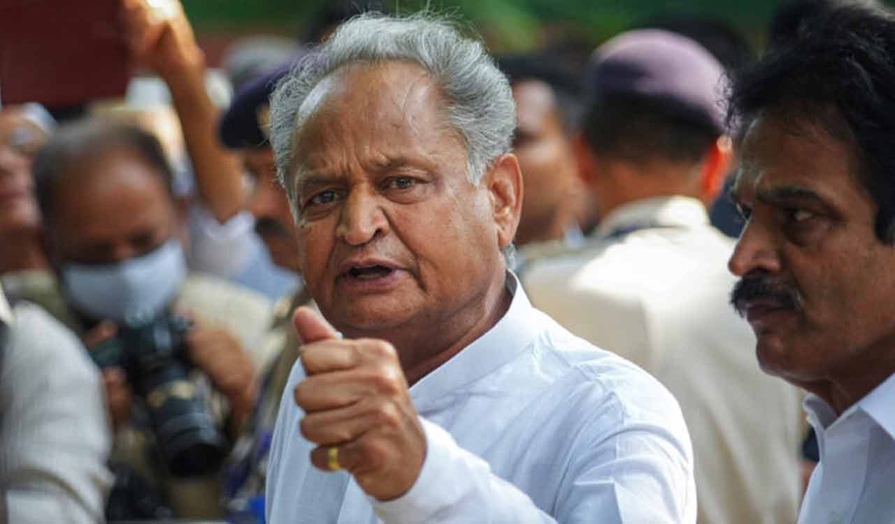 Gehlot announces formation of 19 new districts; BJP terms it as political stunt