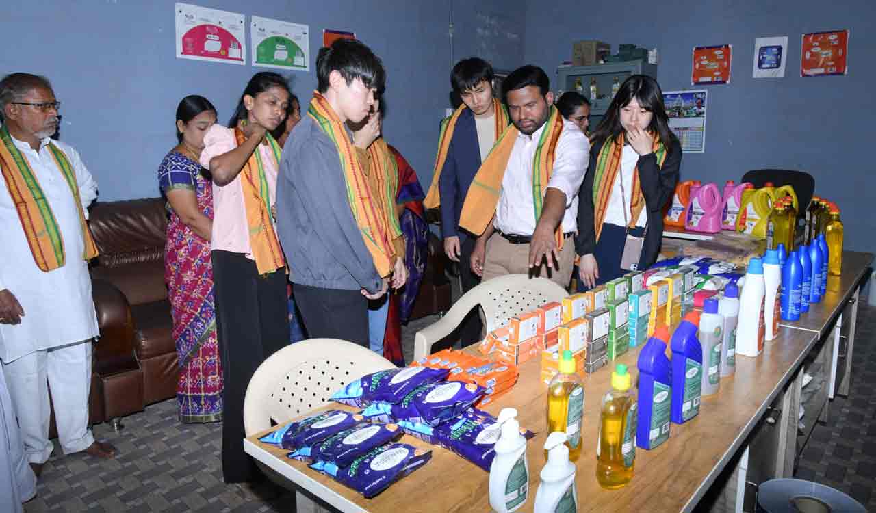 Gonguluru women will soon be selling their products in Japan if they gets clearance from lab