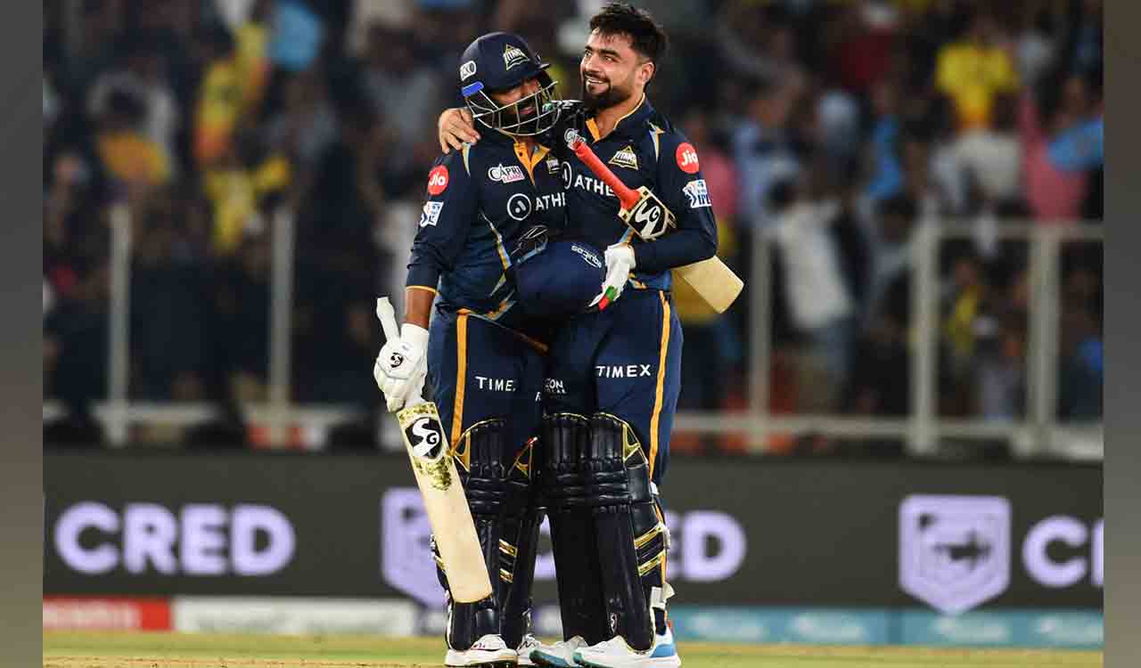 IPL: Gujarat Titans beat Chennai Super Kings by 5 wickets