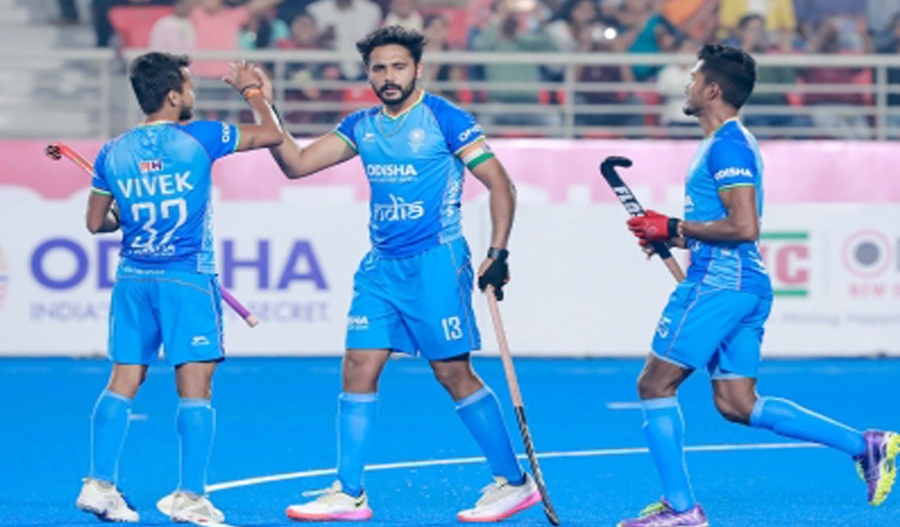 Pro League Hockey: Brilliant India thrash World Champions Germany 6-3