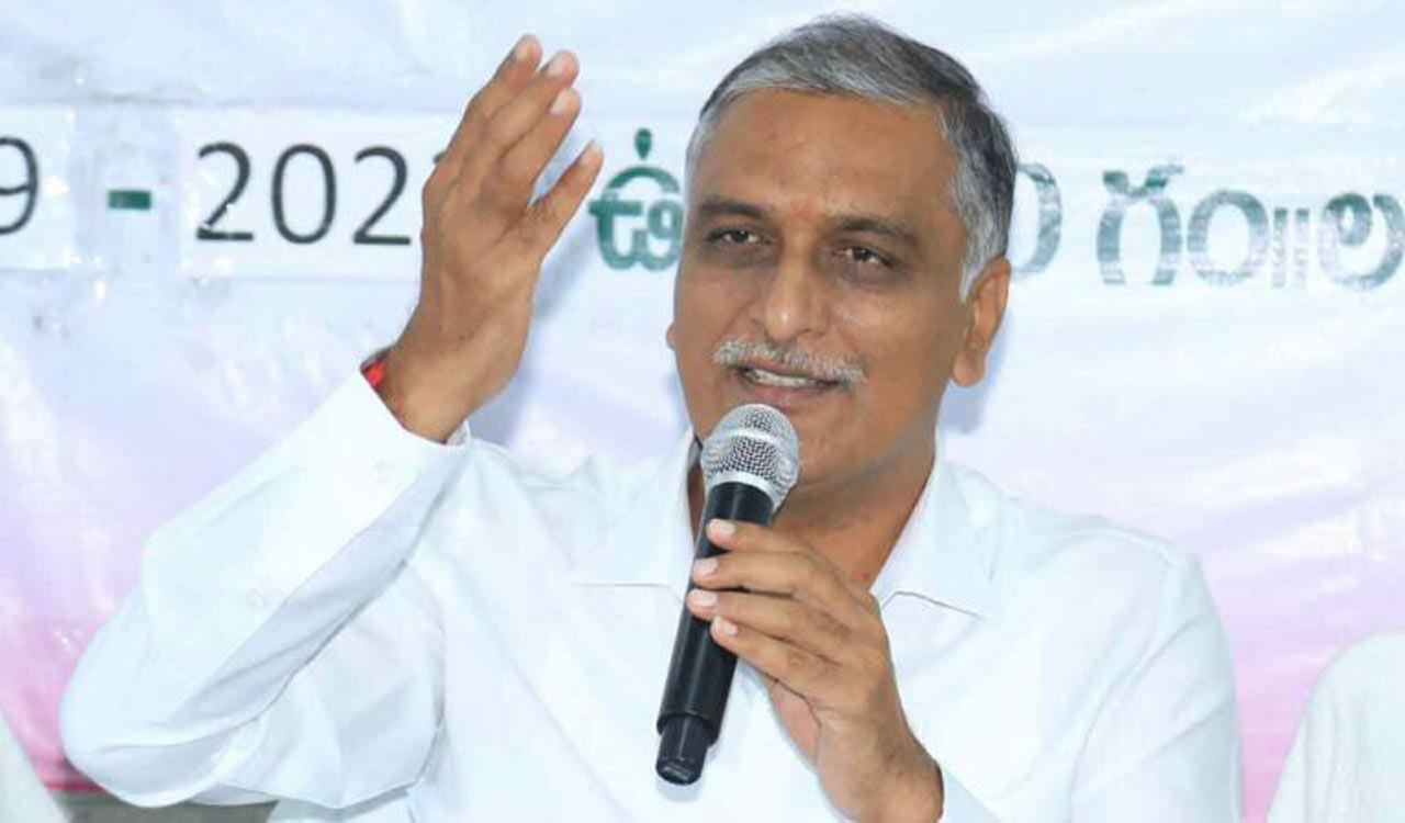 Harish Rao criticises Centre for rise in cost of life saving drug