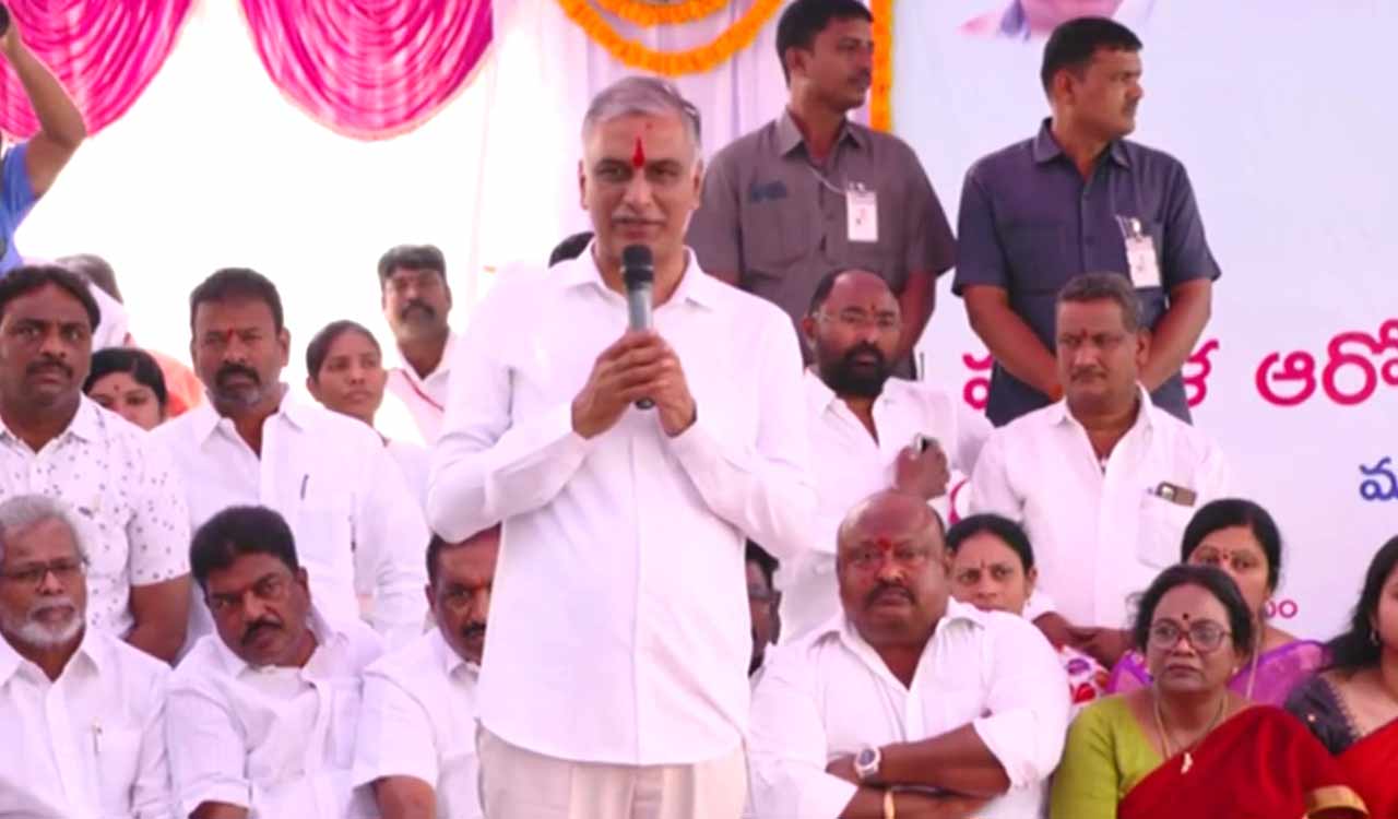 Harish Rao launches Arogya Mahila, Telangana’s latest scheme for women