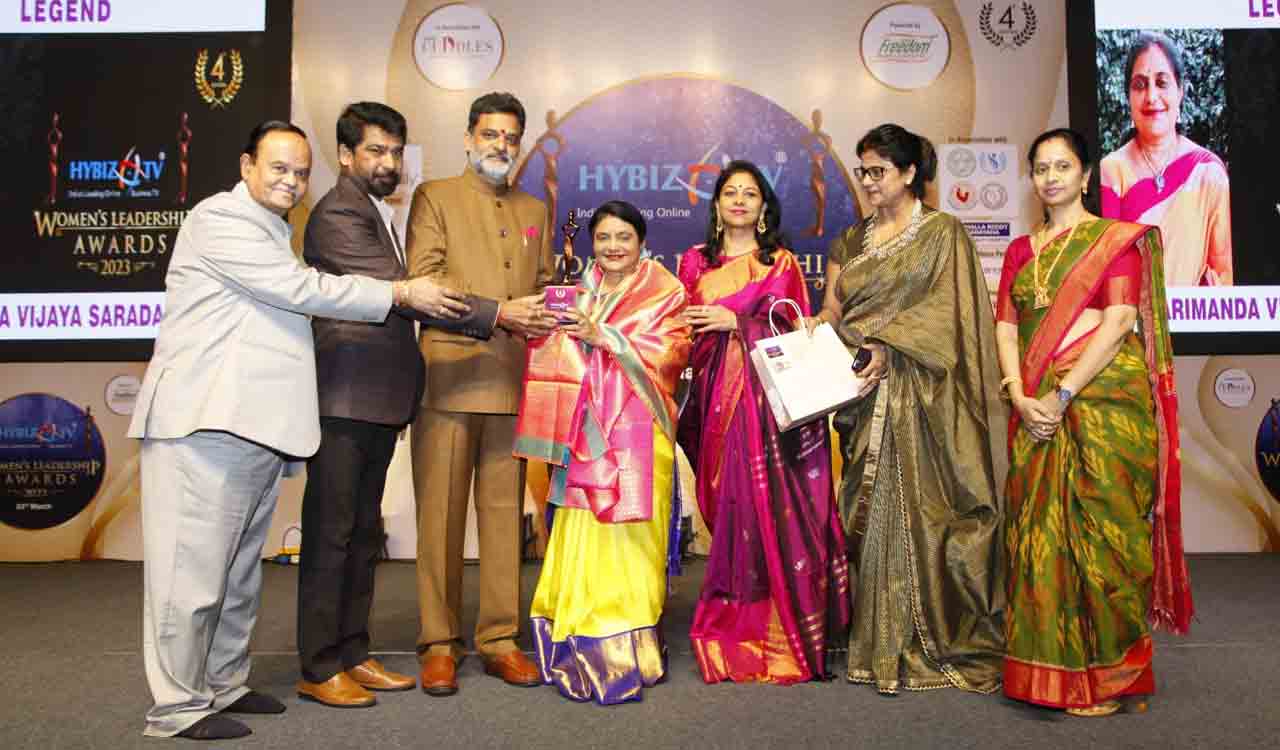 Hyderabad: Hybiz TV Women’s Leadership Awards 2023 presented