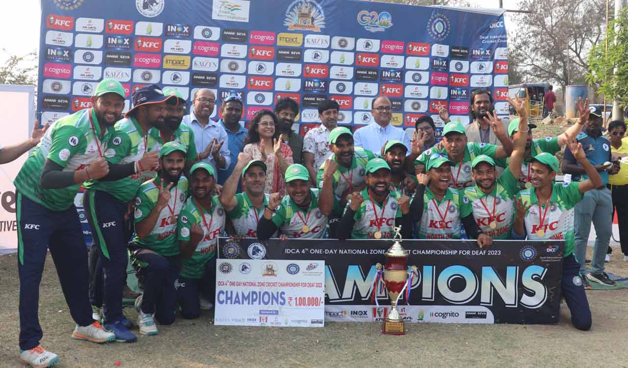 North Zone emerge champions of IDCA national zone cricket championship