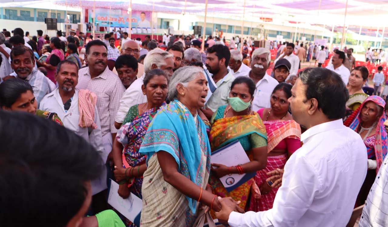 Kothagudem: Good response to Dr. GSR Trust’s medical camp