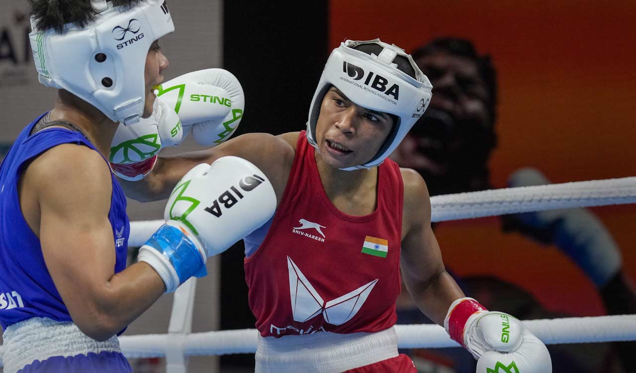 Nikhat Zareen assured of medal at Women’s World Boxing Championship