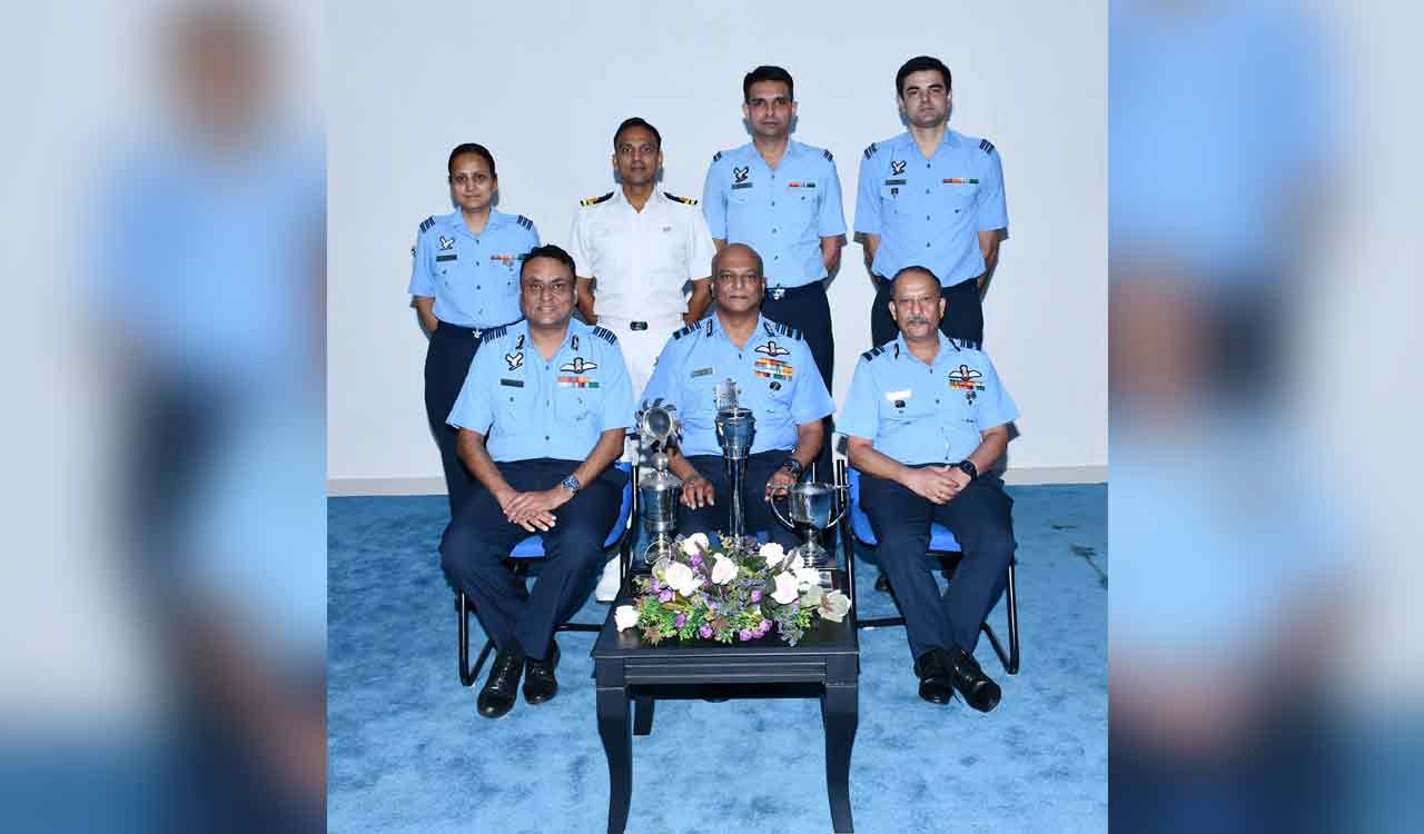 Hyderabad: Graduation Ceremony of 144th ATSS course held at Air Force Academy