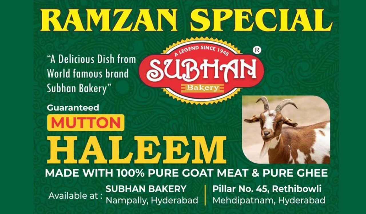 Hyderabad: Visit Subhan Bakery for free haleem on Wednesday