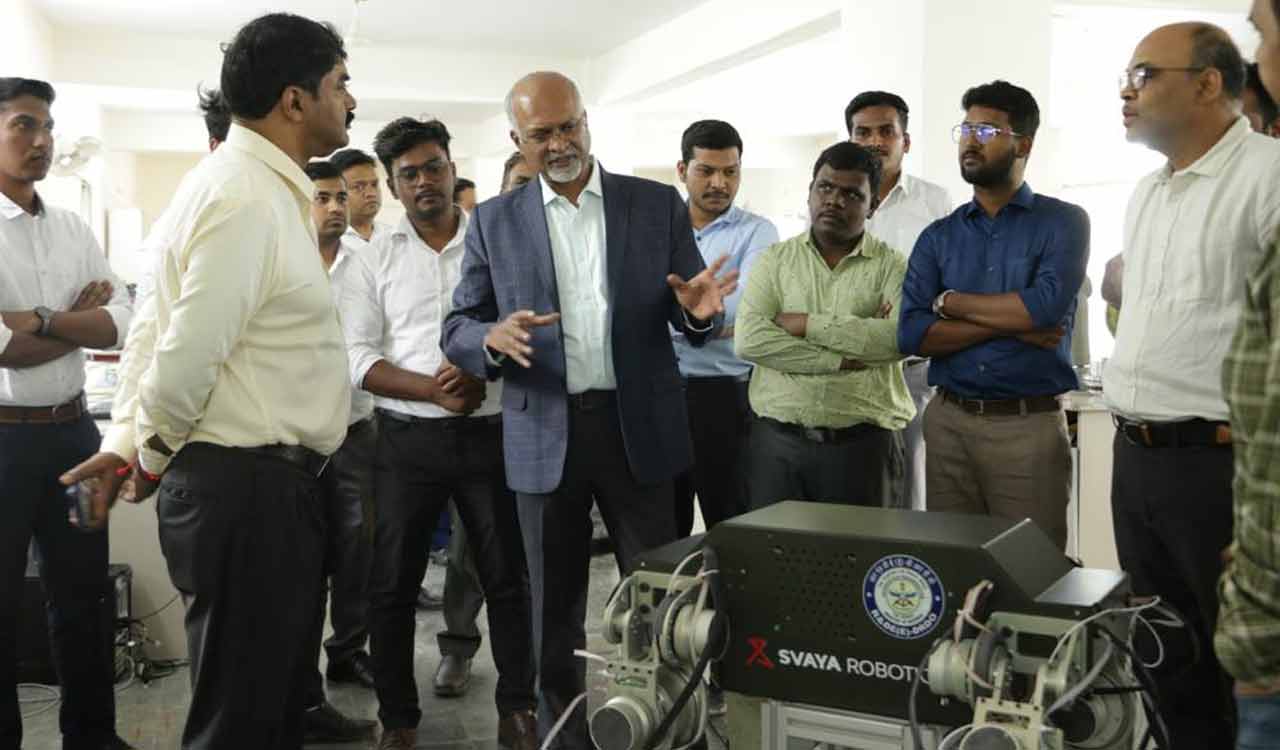 Hyderabad-based Svaya Robotics develops first indigenous quadruped robot for defence sector