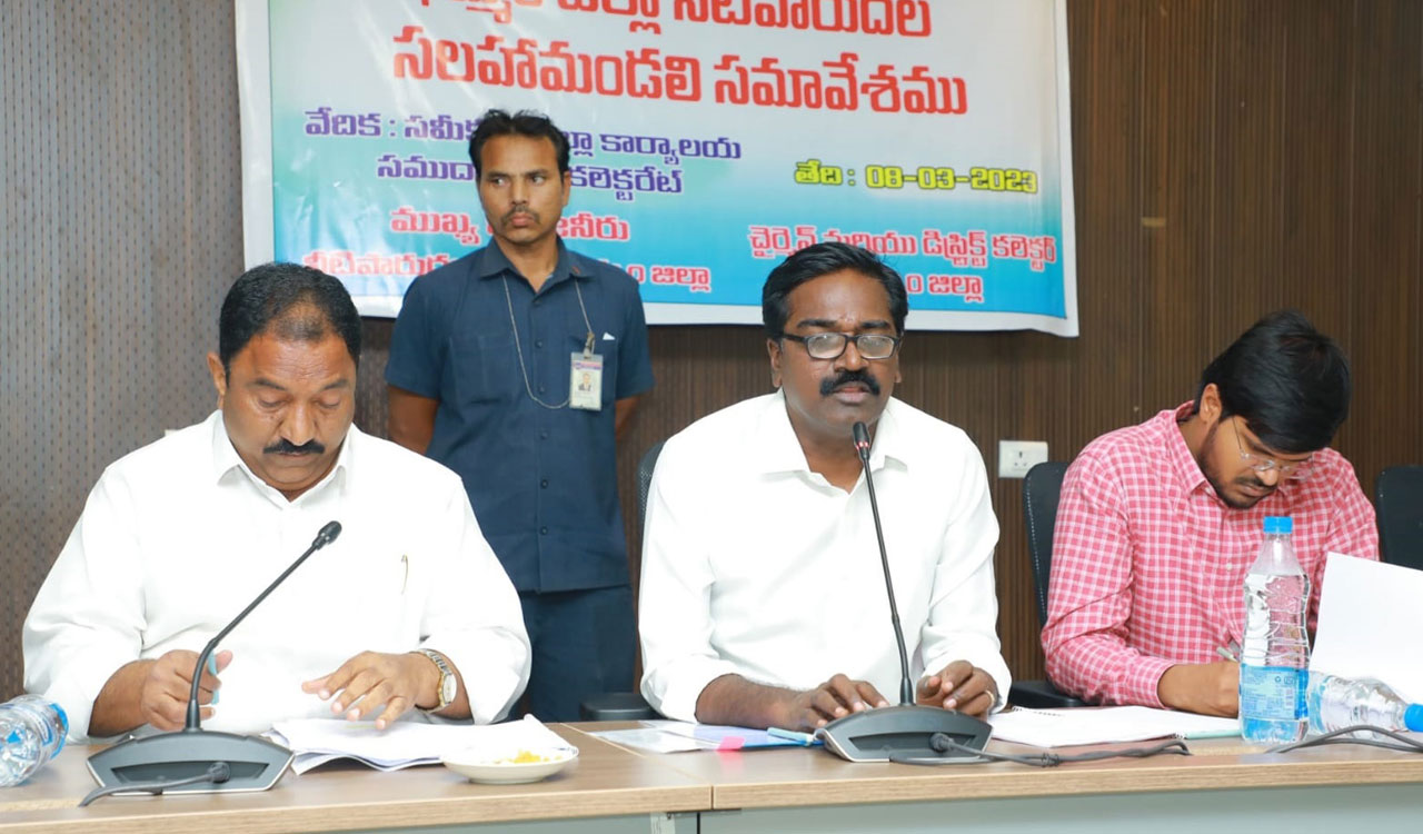 Khammam: Lack of coordination among officials comes to fore in IAB meeting