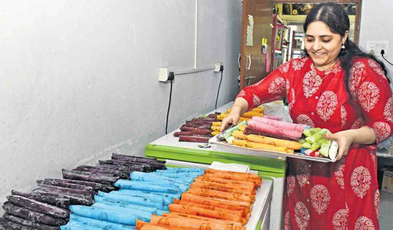 Vaani Subhadra Devi with Vintage Ice Creams
