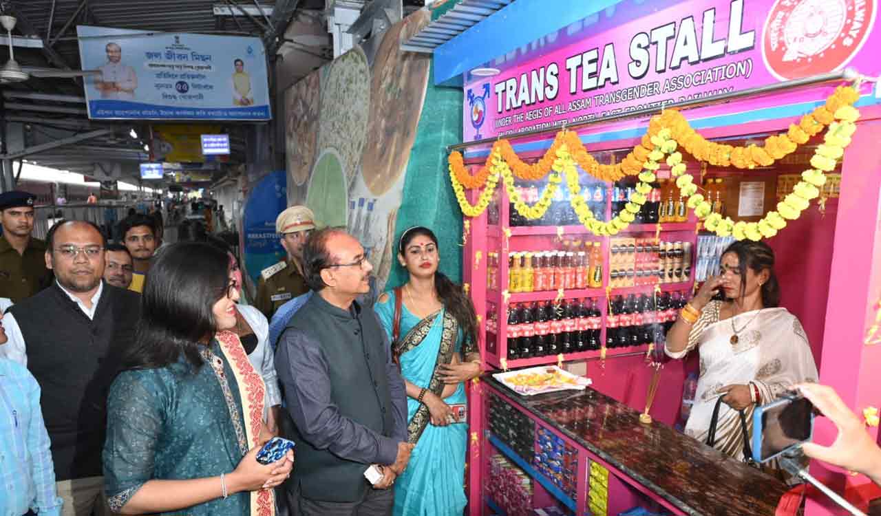 In a first, transgender tea stall at Guwahati railway station