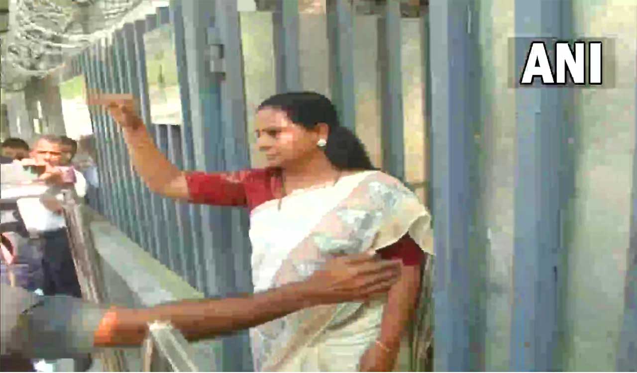 K Kavitha joins ED probe in Delhi Excise Policy scam case