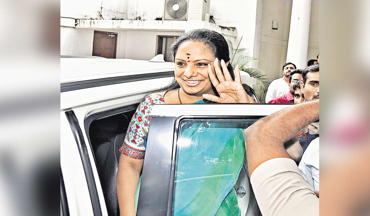 Political witch-hunt, says Kavitha