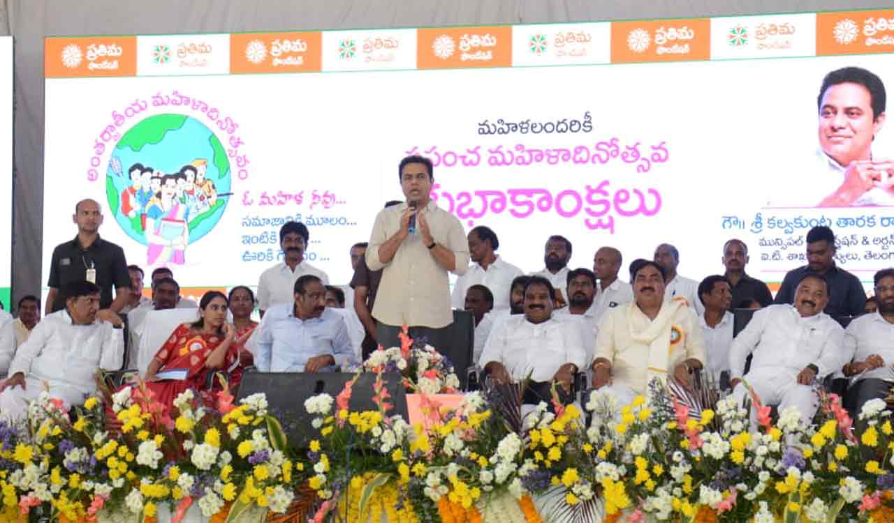 Telangana witnessed tremendous development under BRS rule: KT Rama Rao