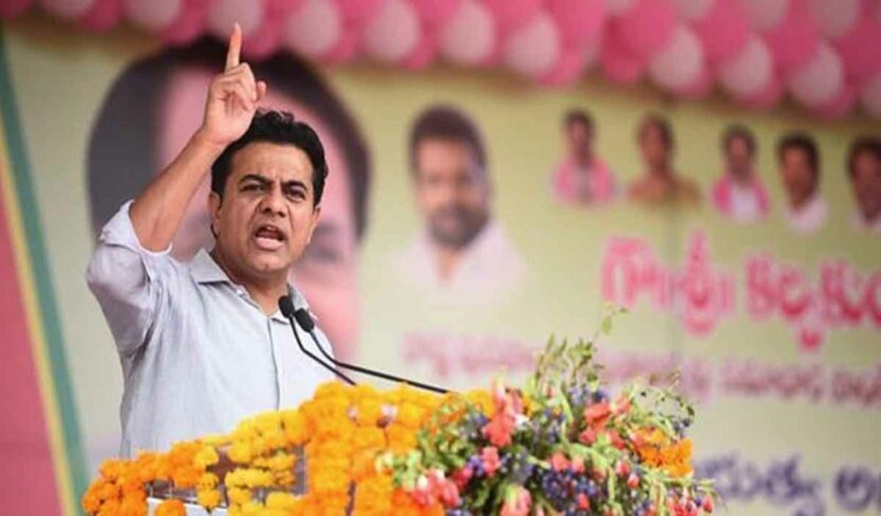 KTR launches scathing attack on PM Modi for ‘political witch hunt’ against Oppn parties