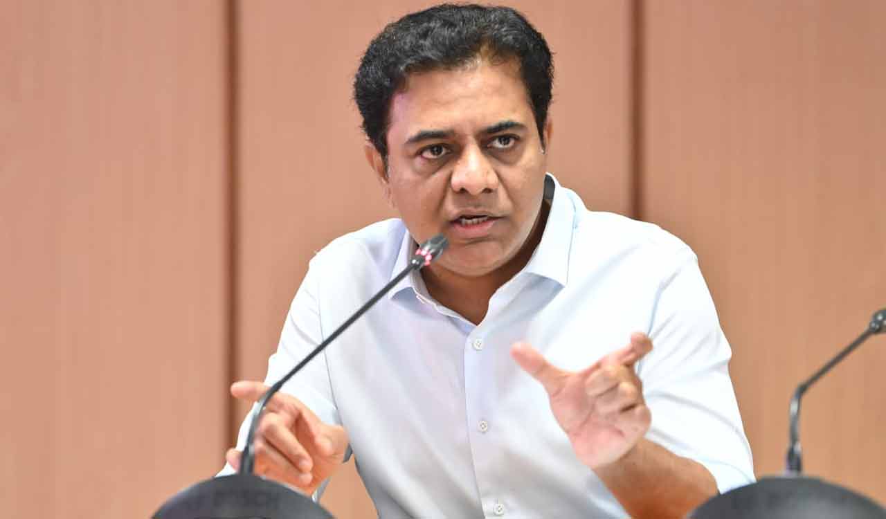 KT Rama Rao serves defamation notice of Rs 100 crore to Bandi Sanjay, Revanth Reddy