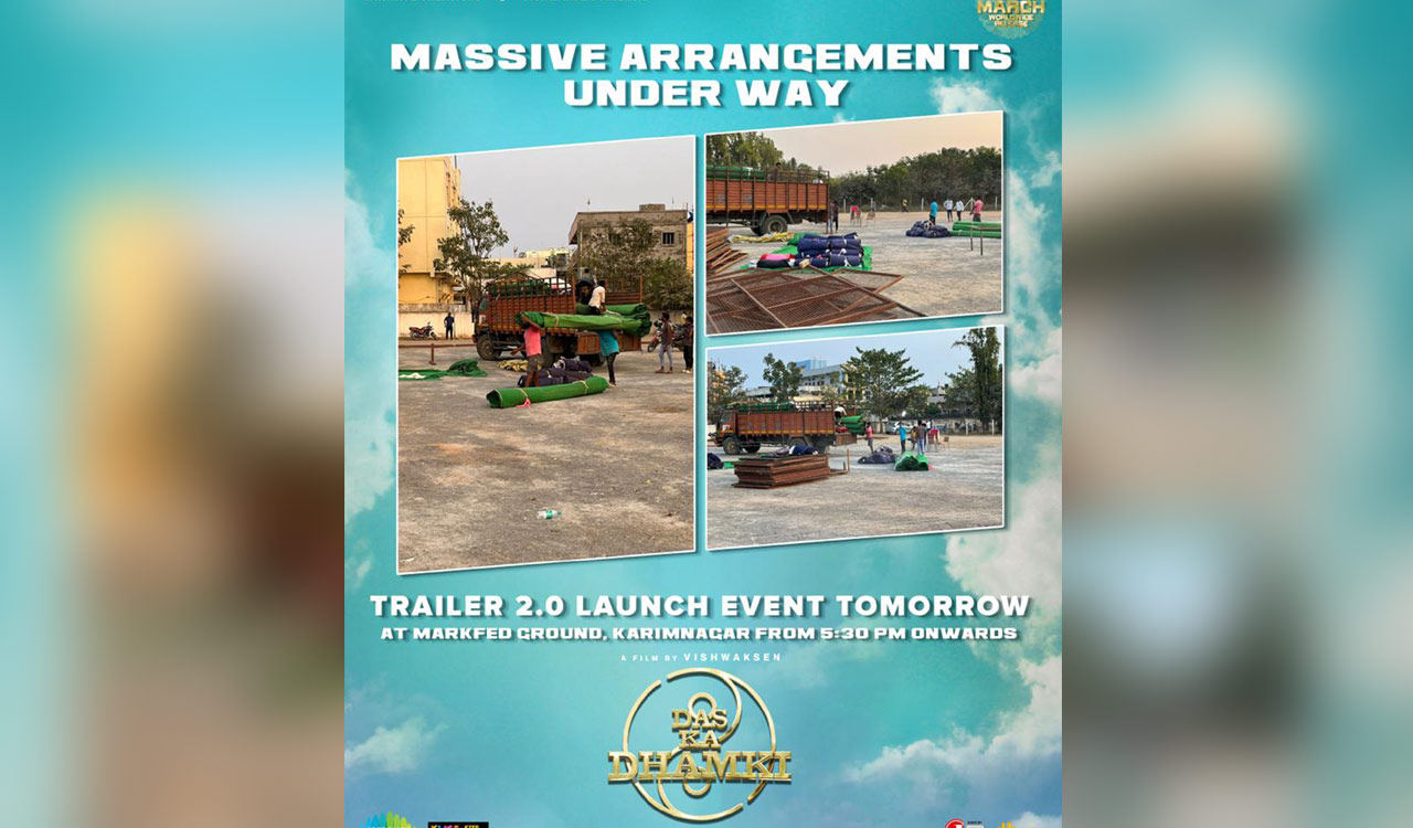 All set for Vishwak Sen’s ‘Das Ka Dhamki’ trailer launch event tomorrow