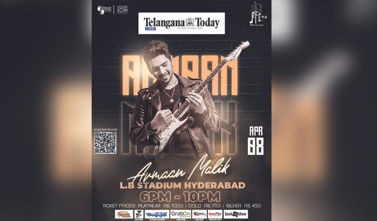 Armaan Malik, Band Capriccio to perform in Hyderabad on April 8