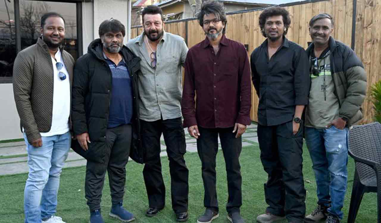 Sanjay Dutt joins Thalapathy Vijay’s LEO shooting