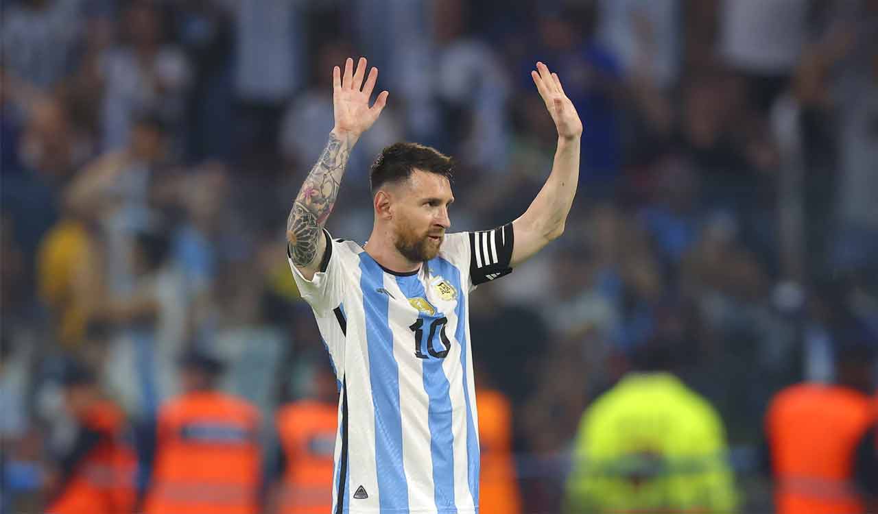 Lionel Messi surpasses 100 career goals for Argentina