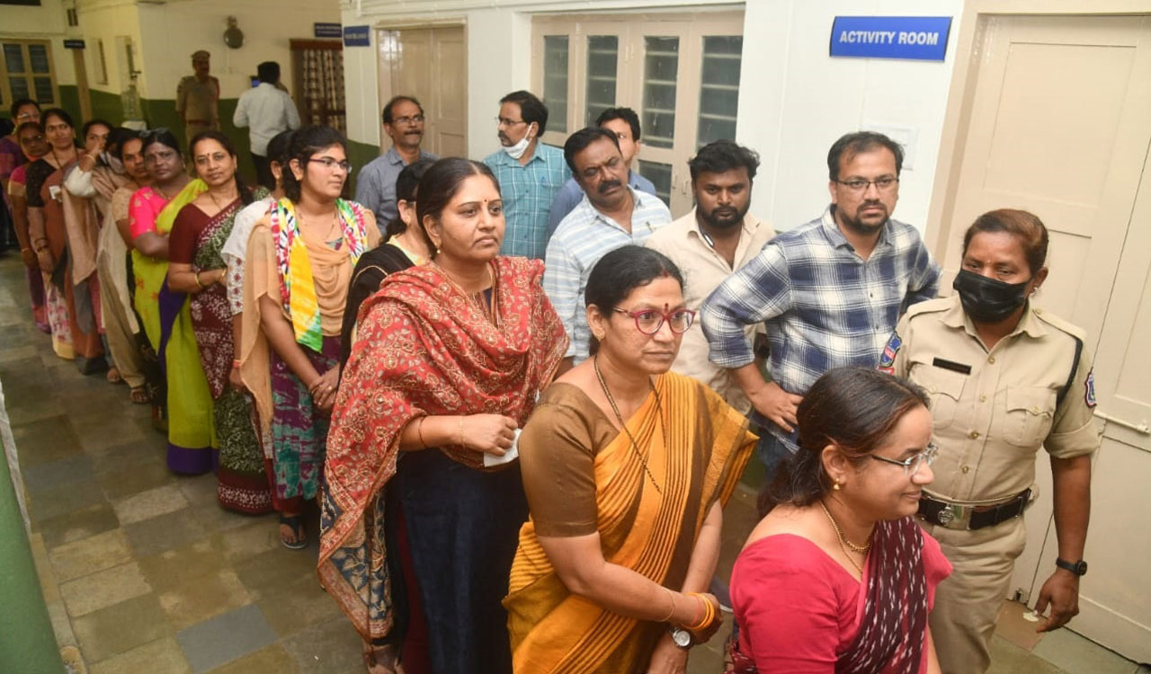 Telangana MLC Polls: 90.4 percent turnout recorded; counting on March 16