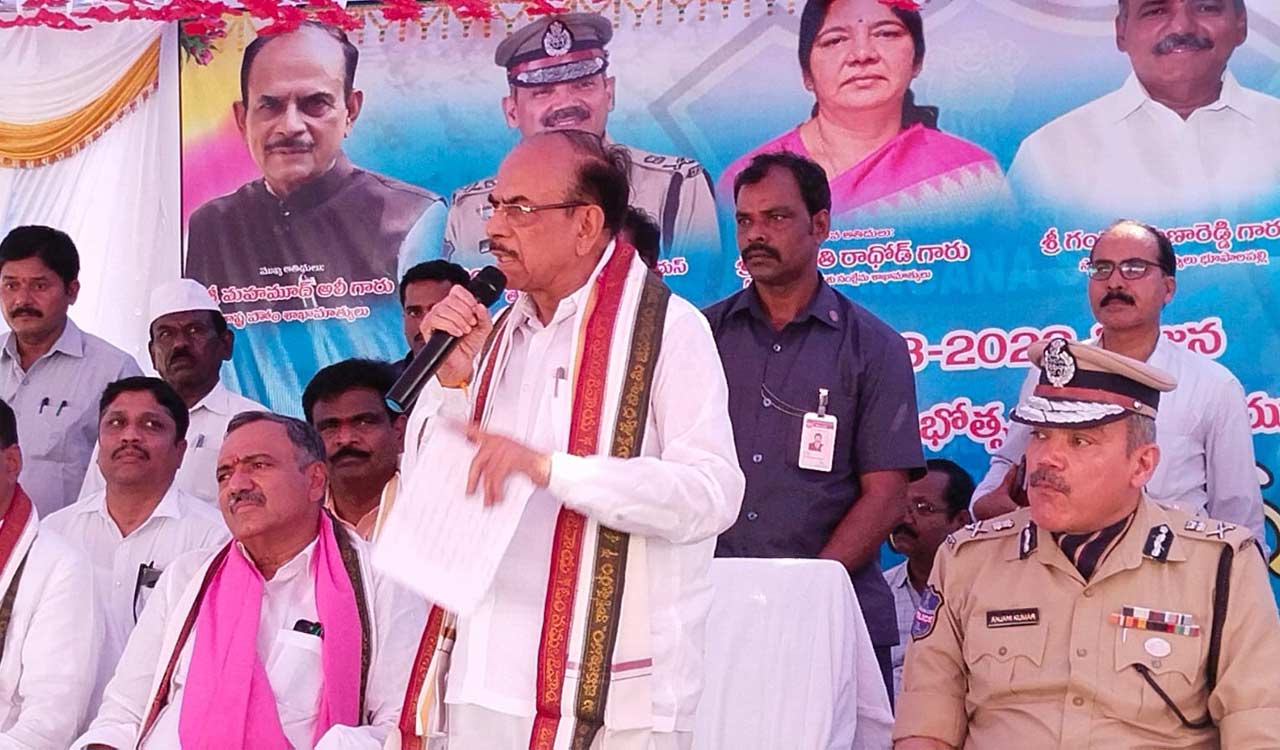 Telangana police best in country: Home Minister Mahmood Ali 
