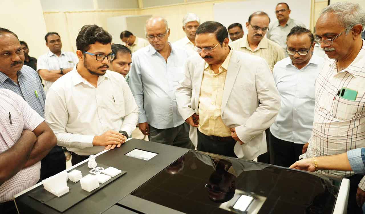 3D printing equipment inaugurated at NIT Warangal