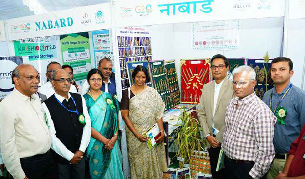 Hyderabad: NABARD organises millet conclave at ICAR-NAARM, Rajendranagar
