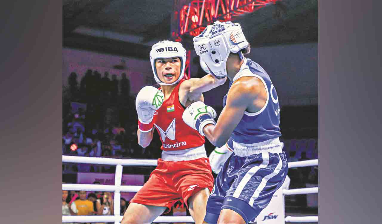 Nikhat Zareen storms into final of World Boxing Championship