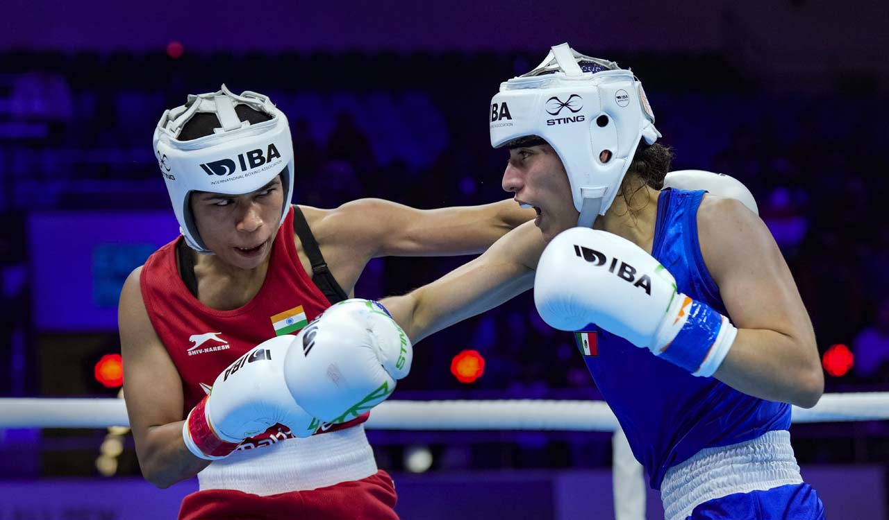 Telangana boxer Nikhat Zareen enters quarterfinals of Women’s World Boxing championship