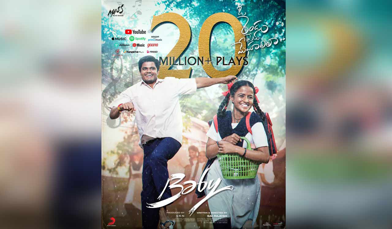 ‘O Rendu Prema Meghaalila’ Song hits 20 million plays on music platforms