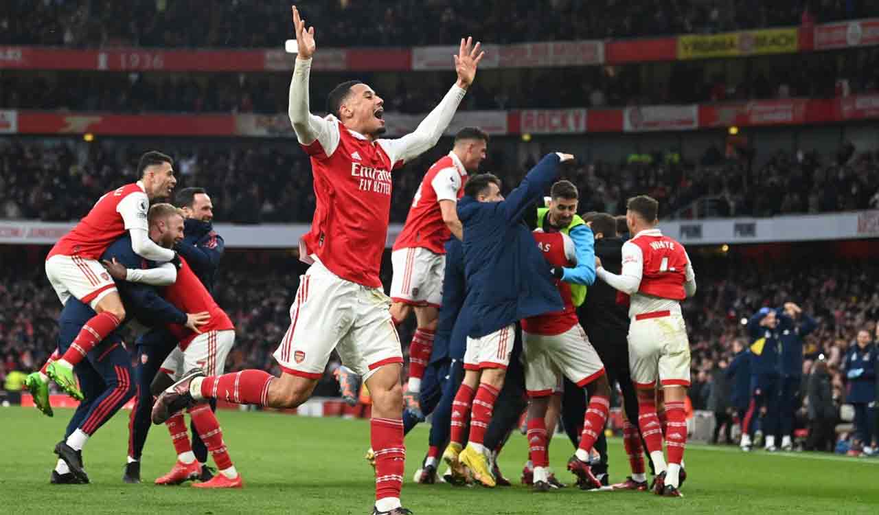 Premier League: Late goal keeps Arsenal 5 clear as Man City, Chelsea also win