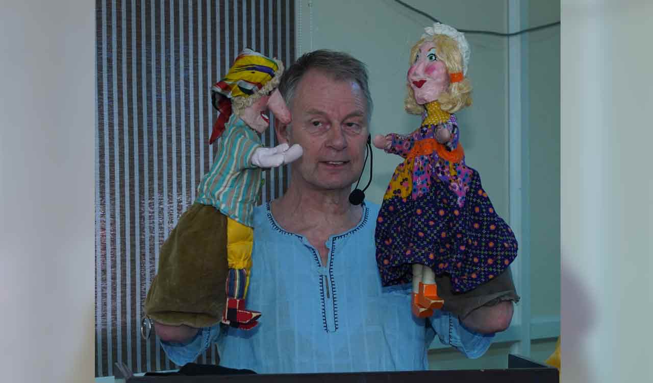Hyderabad: Puppetry workshop organised at Oxford Grammar School