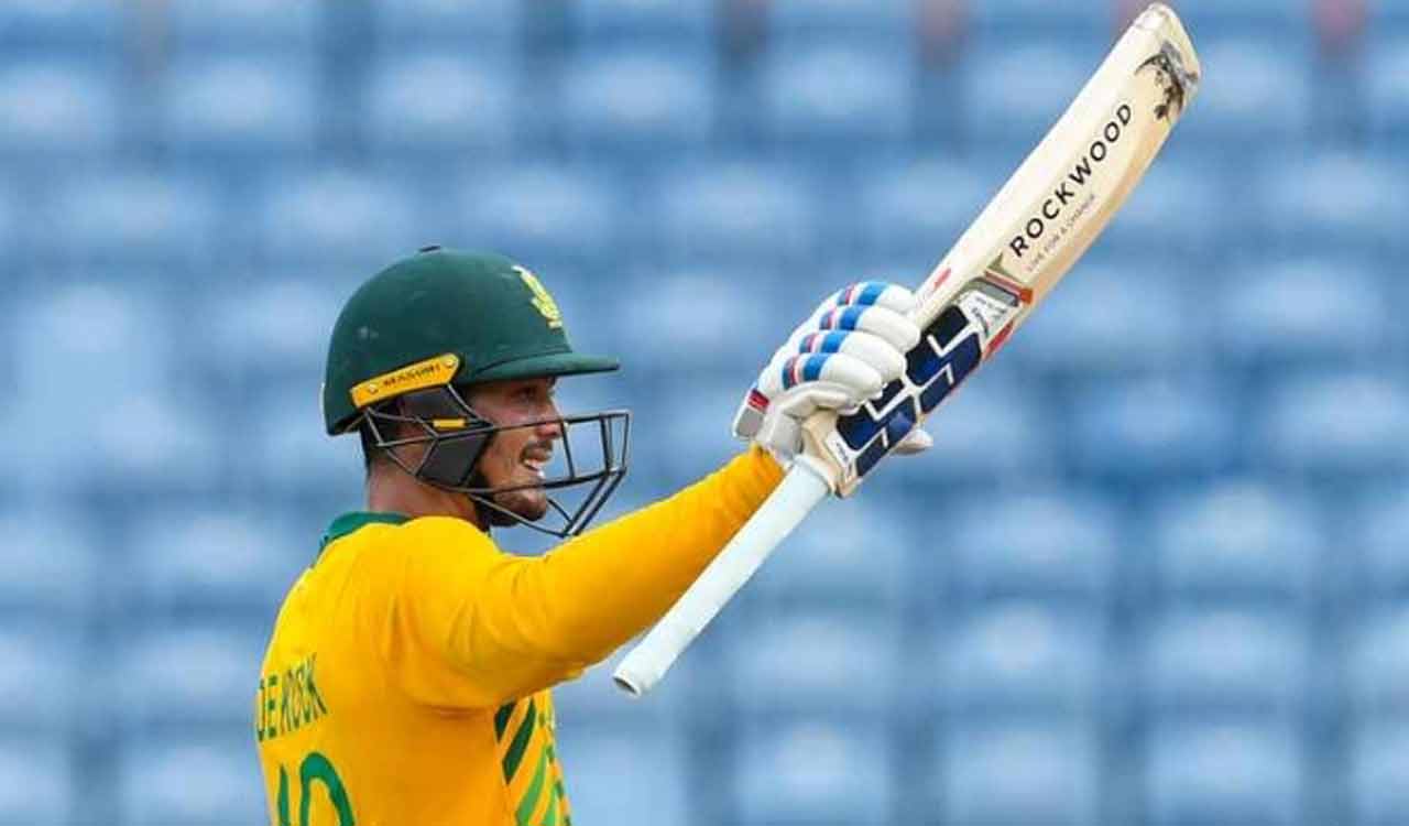 South Africa chase record target in T20Is, level series 1-1 against West Indies
