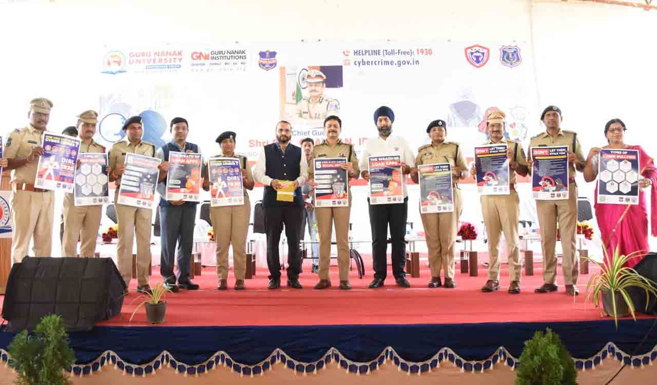 Rachakonda police organises cyber awareness program at GNITC, Ibrahimpatnam
