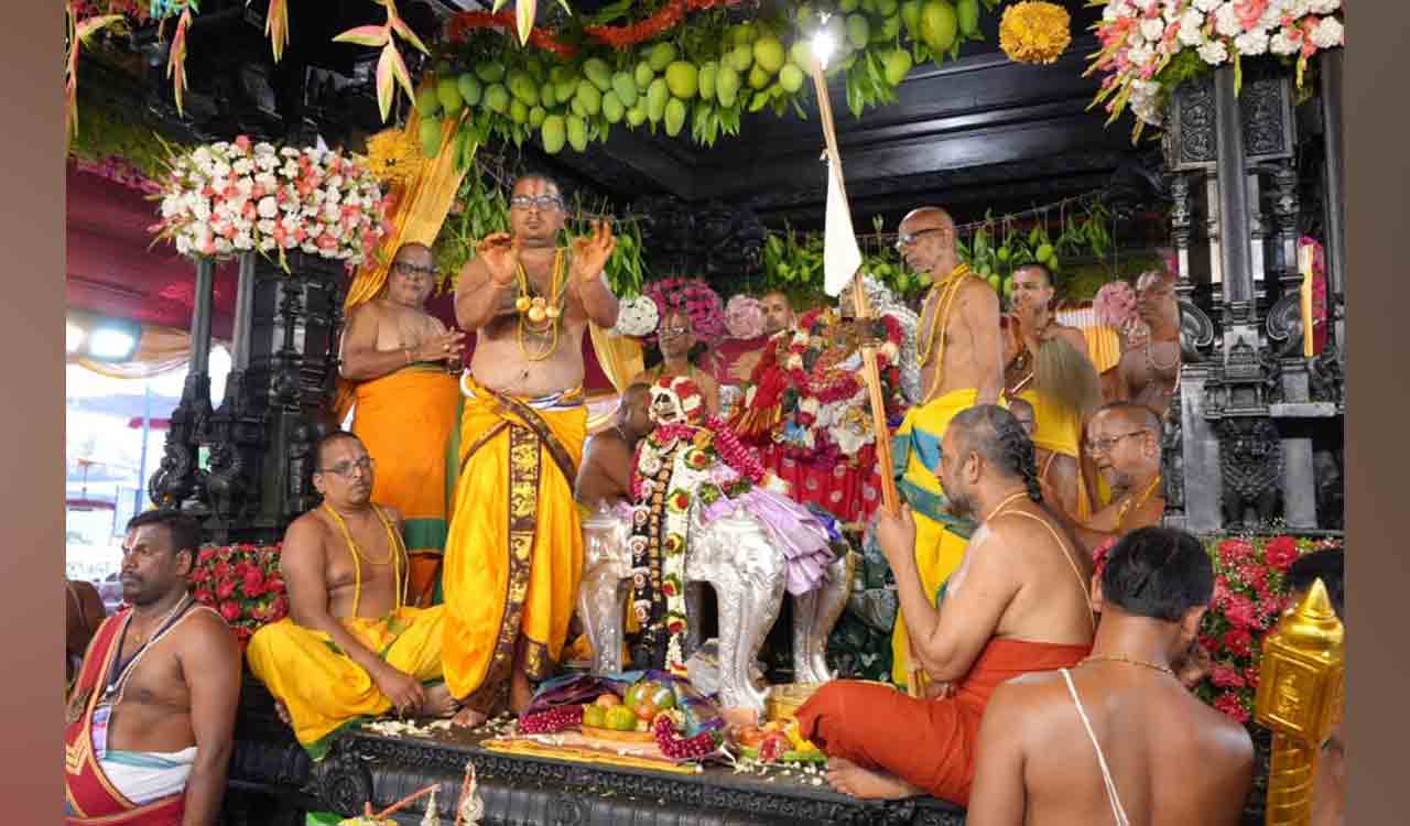 Sri Rama Navami celebrated in a grand manner at Bhadrachalam