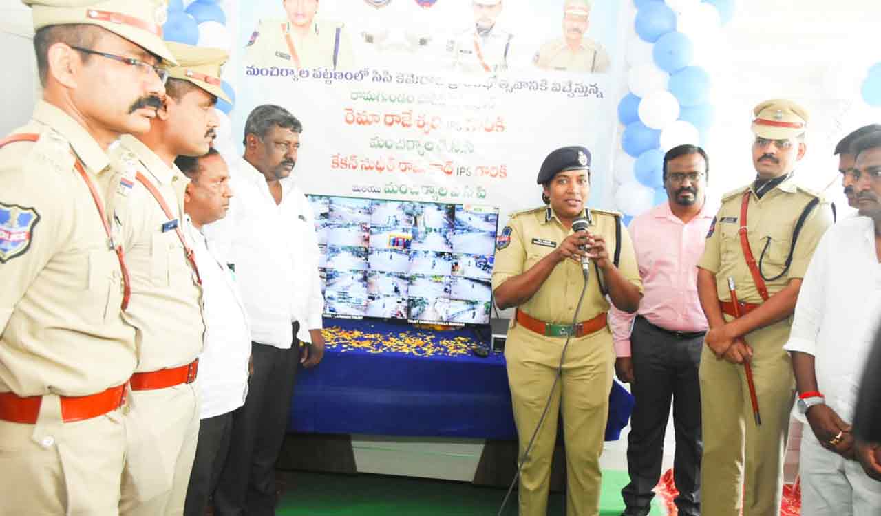 CCTV cameras help ensure safety, prevent crimes: Ramagundam CP