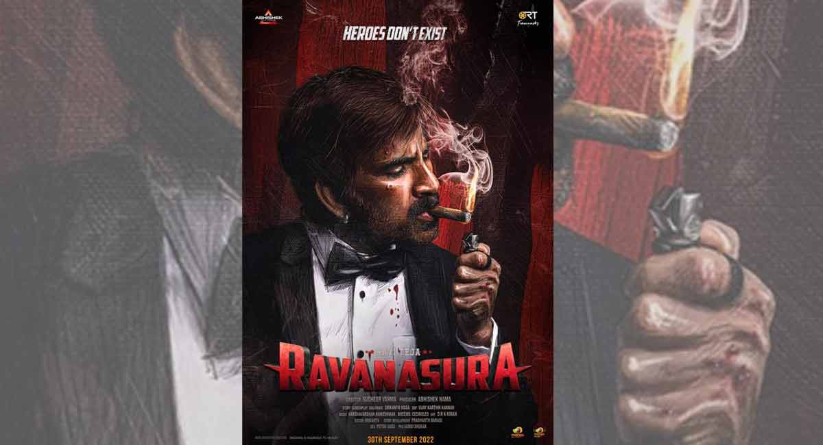 Ravi Teja’s ‘Ravanasura’ teaser to release on March 6