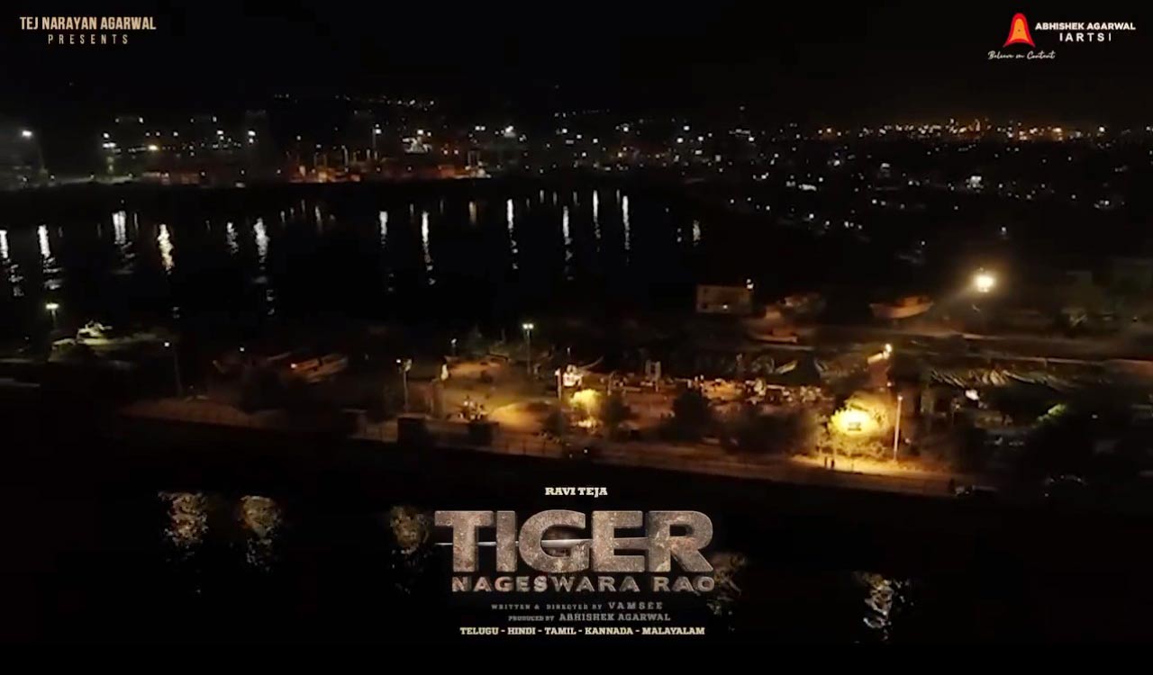 Ravi Teja kickstarts final schedule for ‘Tiger Nageswara Rao’