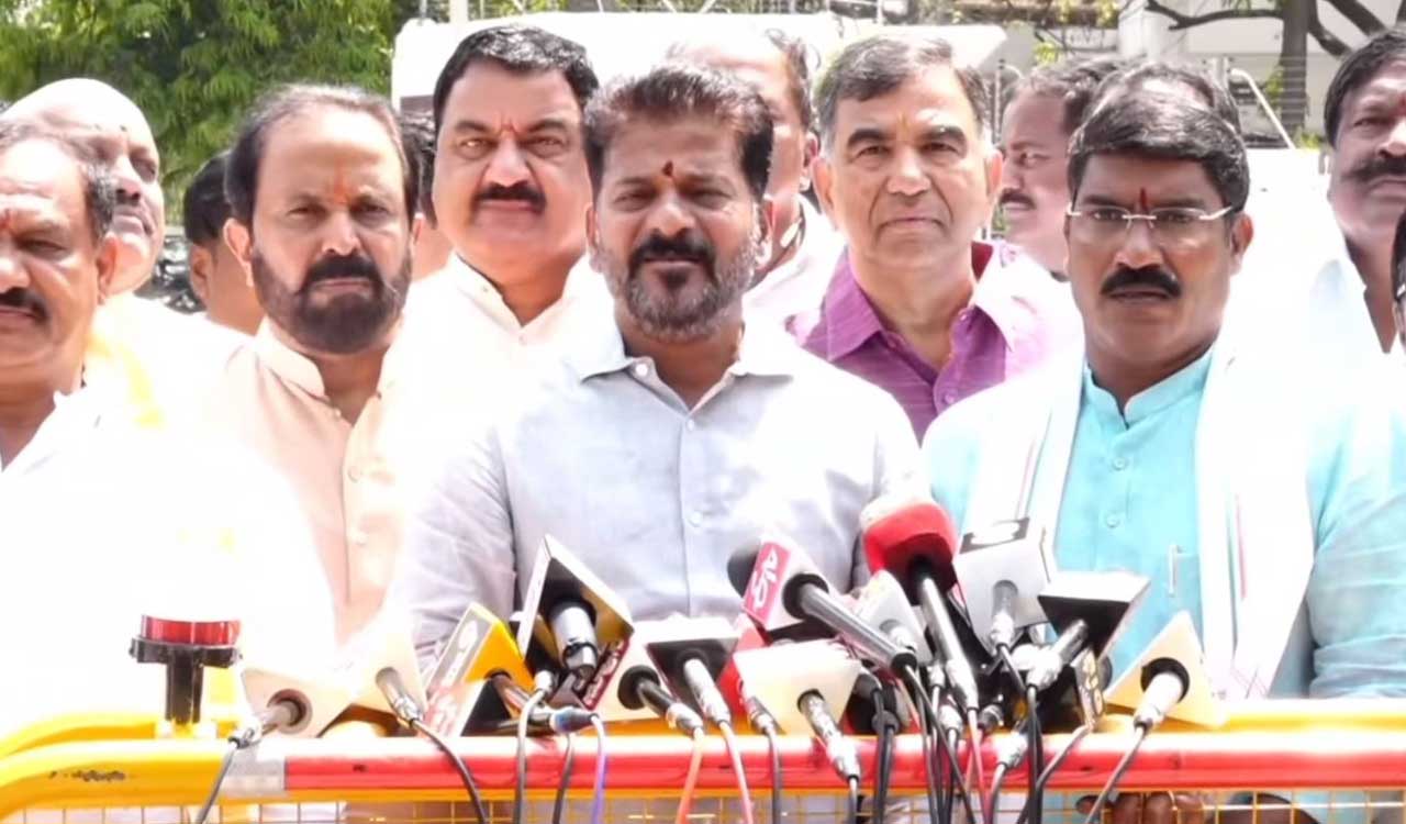 Revanth Reddy urges Governor to sanction prosecution of KT Rama Rao in TSPSC paper leakage case