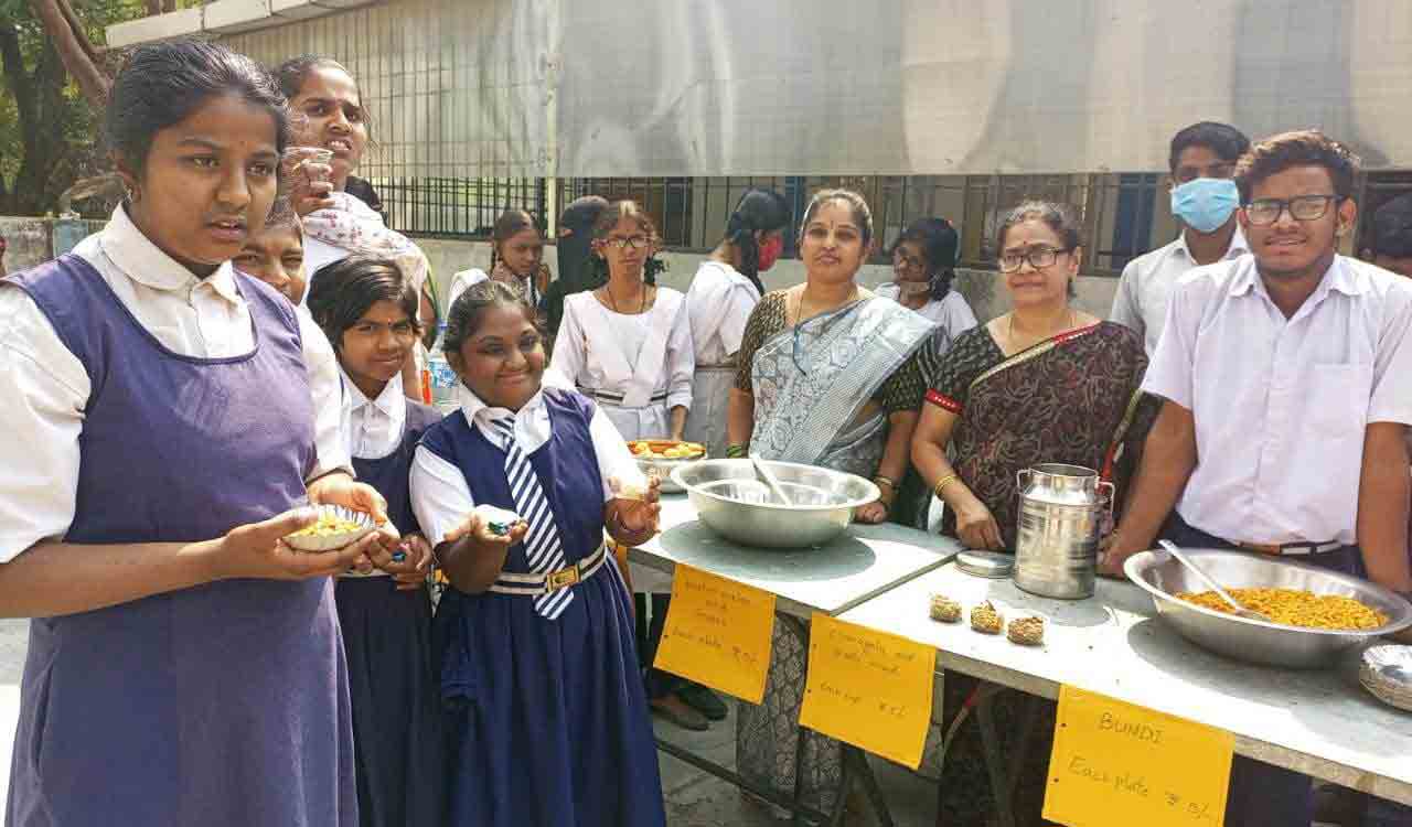 Special School students organise food court in BHEL