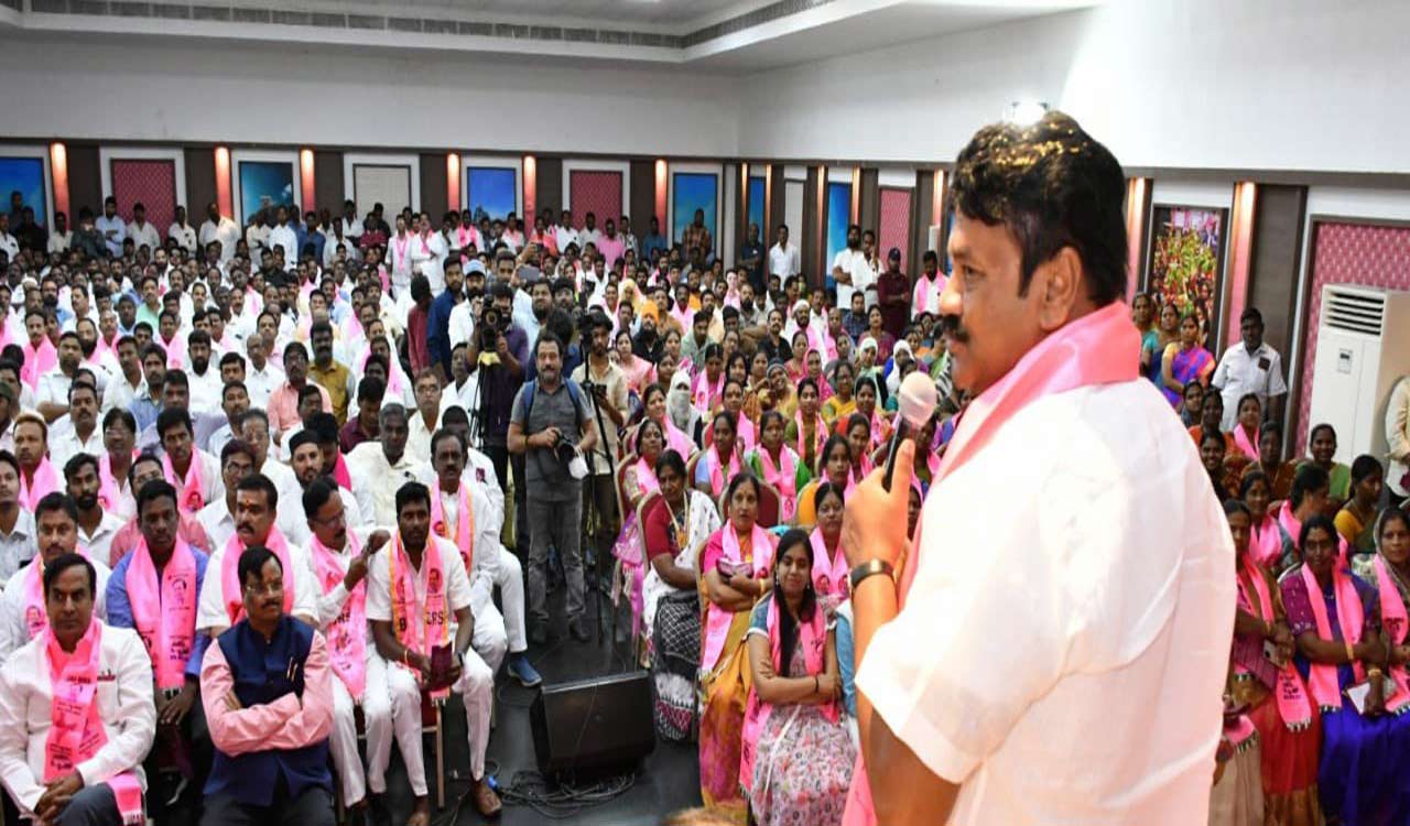 Strongly counter Opposition’s false propaganda: Talasani tells BRS cadre
