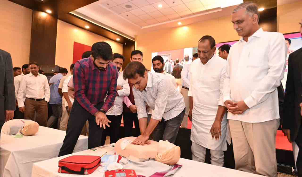 Telangana’s CPR training programme draws applause